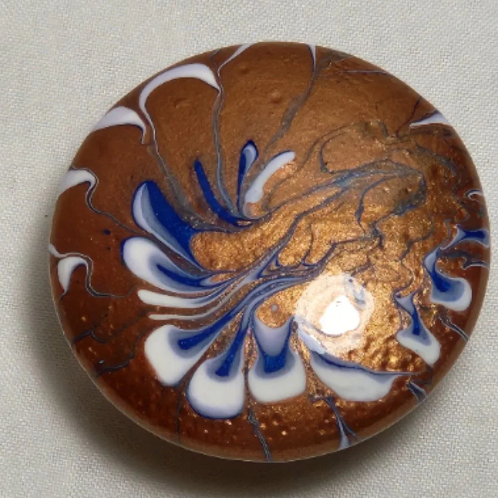 Hand Crafted Wood Decorative Knobs Cabinet Kitchen Furniture Dresser Resin Art